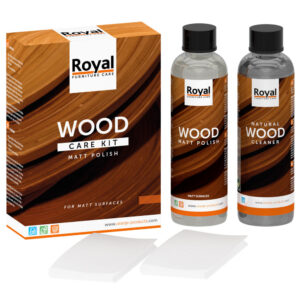 Wood Care Kit Matt Polish - Starter Kit 2x75 ml