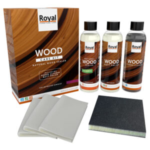 Wood Care Kit Natural Wood Sealer 2x 250 ml