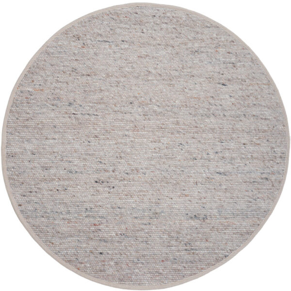 Vloerkleed Scott Donker Beige Rond ø200 cm