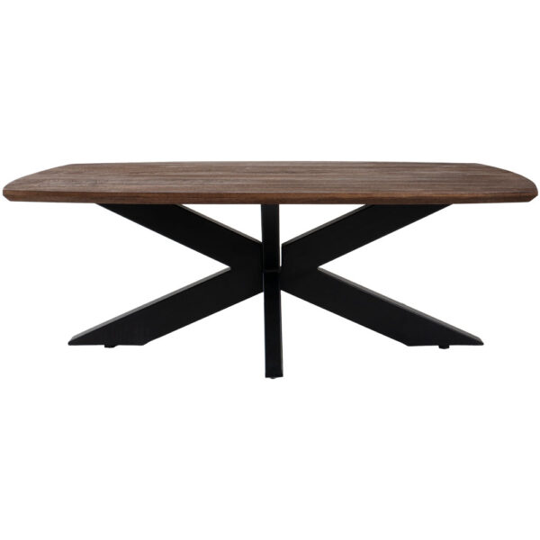 Salontafel Felix - Espresso Mangohout - 120 x 55 cm