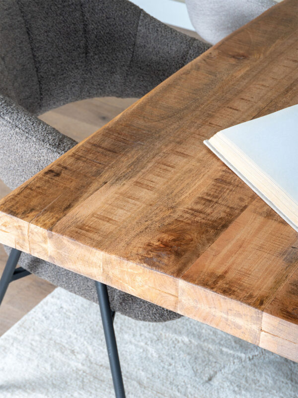 Eettafel Arvu 300 cm - Mangohout Spinpoot