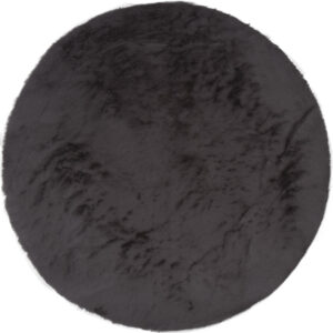 Vloerkleed Gentle Black 90 Rond ø200 cm