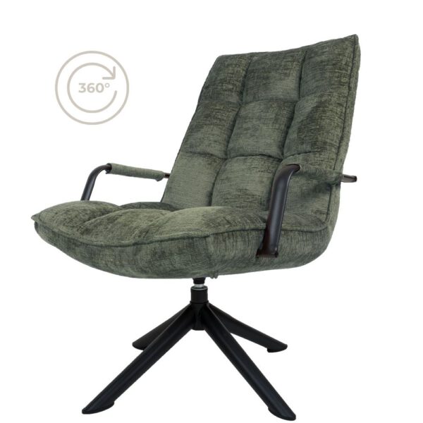 Fauteuil Dorus Arm Fusion - Army 355