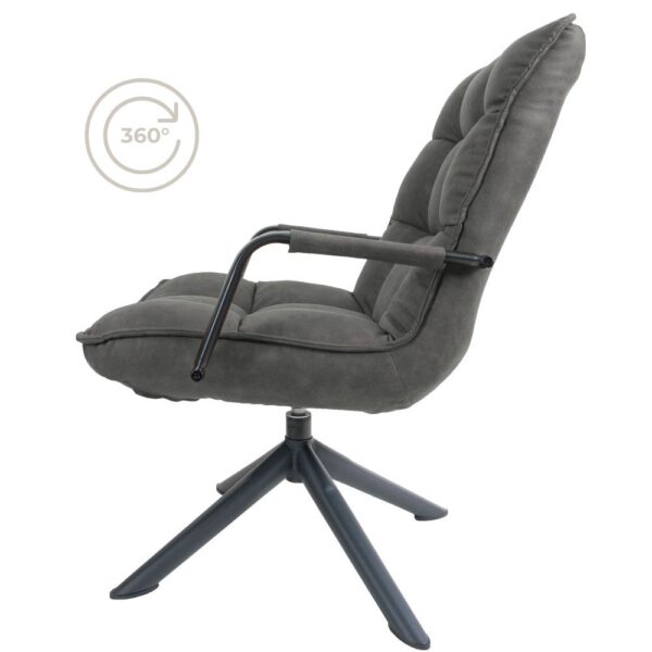 Fauteuil Dorus Arm Cowboy - Grey 104