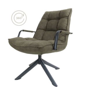 Fauteuil Dorus Arm Cowboy - Olive 411