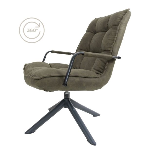 Fauteuil Dorus Arm Cowboy - Olive 411