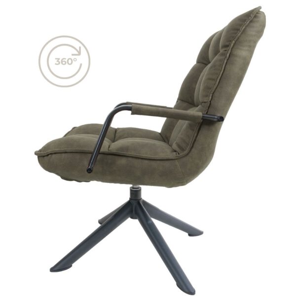 Fauteuil Dorus Arm Cowboy - Olive 411