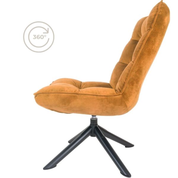 Fauteuil Dorus Adore Velvet - Gold 15