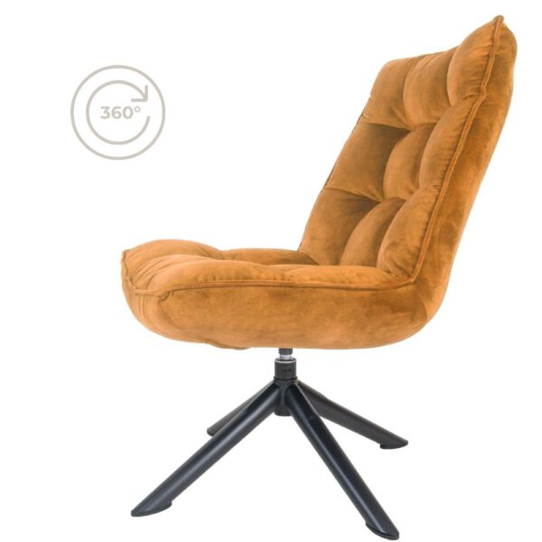 Fauteuil Dorus Adore Velvet - Gold 15