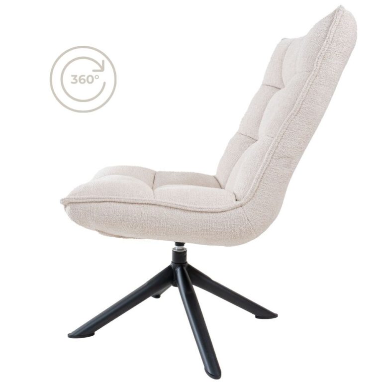 Fauteuil Dorus Bouclé - Naturel