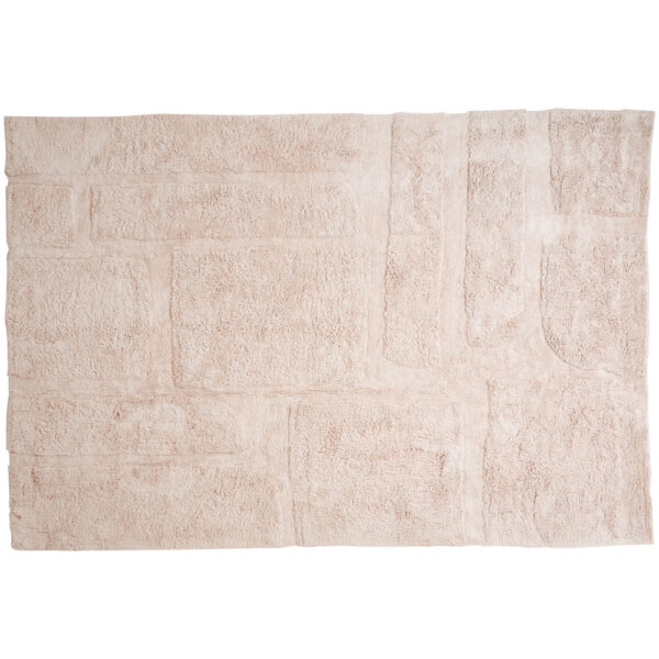 Wasbaar Vloerkleed Bibi - Beige 160 x 230 cm