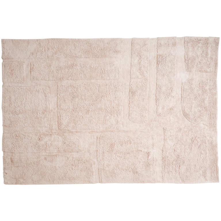 Wasbaar Vloerkleed Bibi - Beige 160 x 230 cm