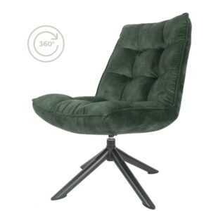 Fauteuil Dorus Adore Velvet - Army Green 29