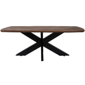 Eettafel Felix - Espresso Mangohout - 190 x 90 cm