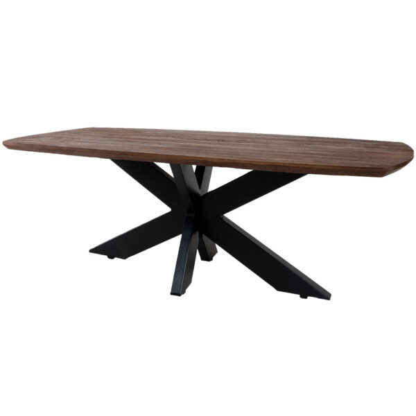 Eettafel Felix - Espresso Mangohout - 190 x 90 cm