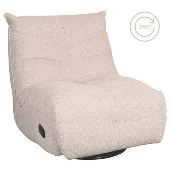 Relaxfauteuil Just Chill - Naturel Boucle