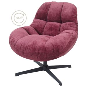 Fauteuil Charlie Bordeaux