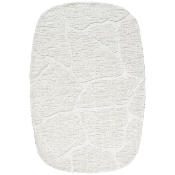 Vloerkleed Macy Creme - Rounded Corners 200 x 290 cm