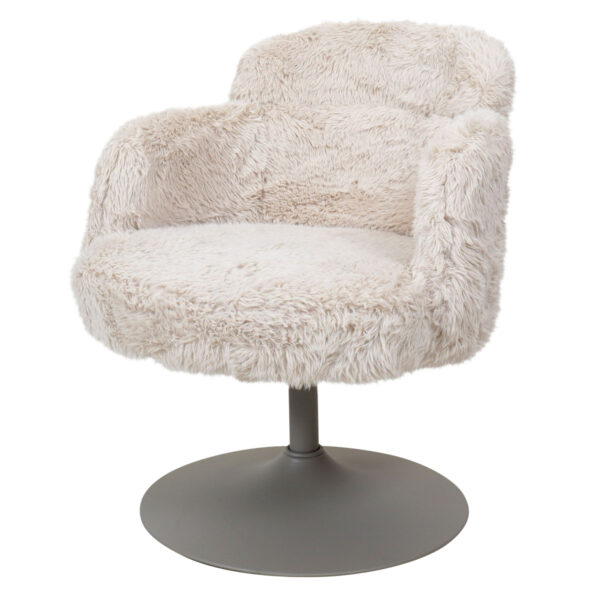 Fauteuil Scottie Fluffy Creme - Afbeelding 6