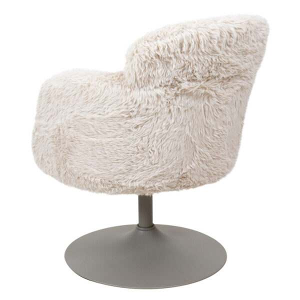 Fauteuil Scottie Fluffy Creme