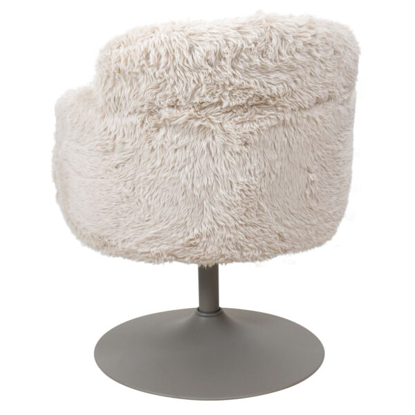 Fauteuil Scottie Fluffy Creme