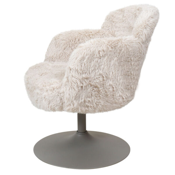 Fauteuil Scottie Fluffy Creme