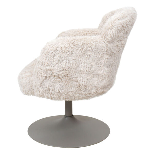 Fauteuil Scottie Fluffy Creme